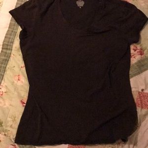 Brown mission cotton t shirt